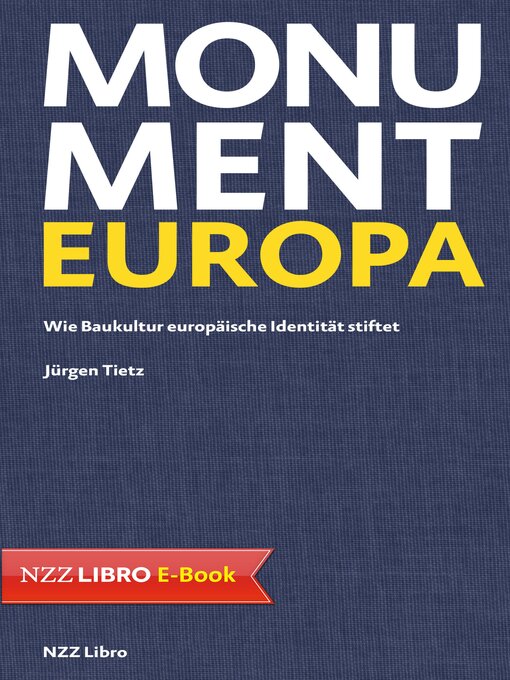 Title details for Monument Europa by Jürgen Tietz - Wait list
